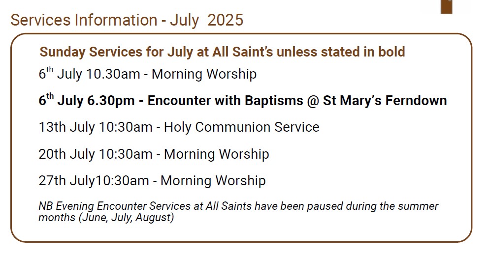 services july